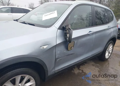 2013 BMW X3 xDrive28I z USA, uszkodzony, nr VIN 5UXWX9C55D0D08564